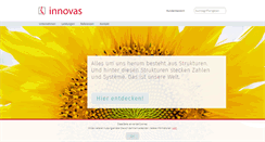 Desktop Screenshot of innovas.de
