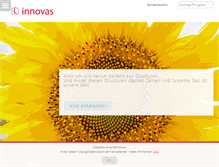 Tablet Screenshot of innovas.de